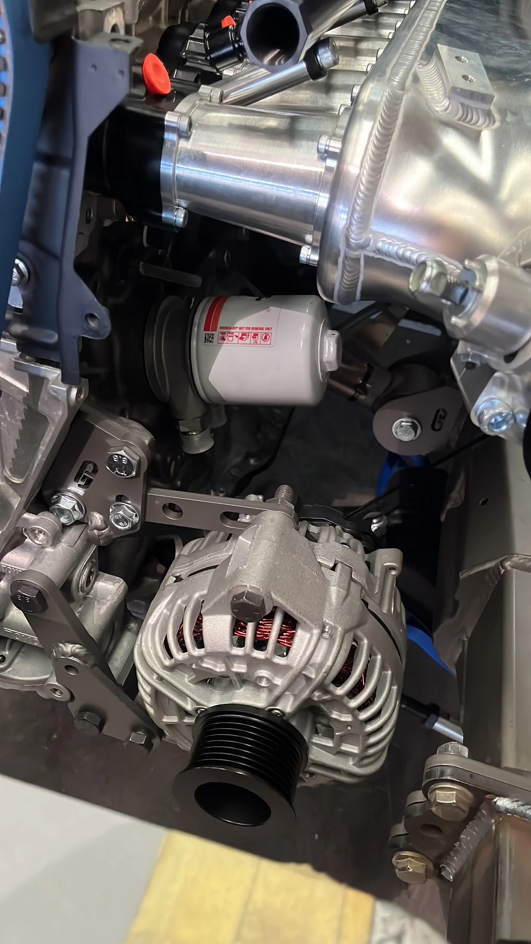 Group-D JZ Competition Alternator Kit 200amp (Cold Side Mounting) - Image 3