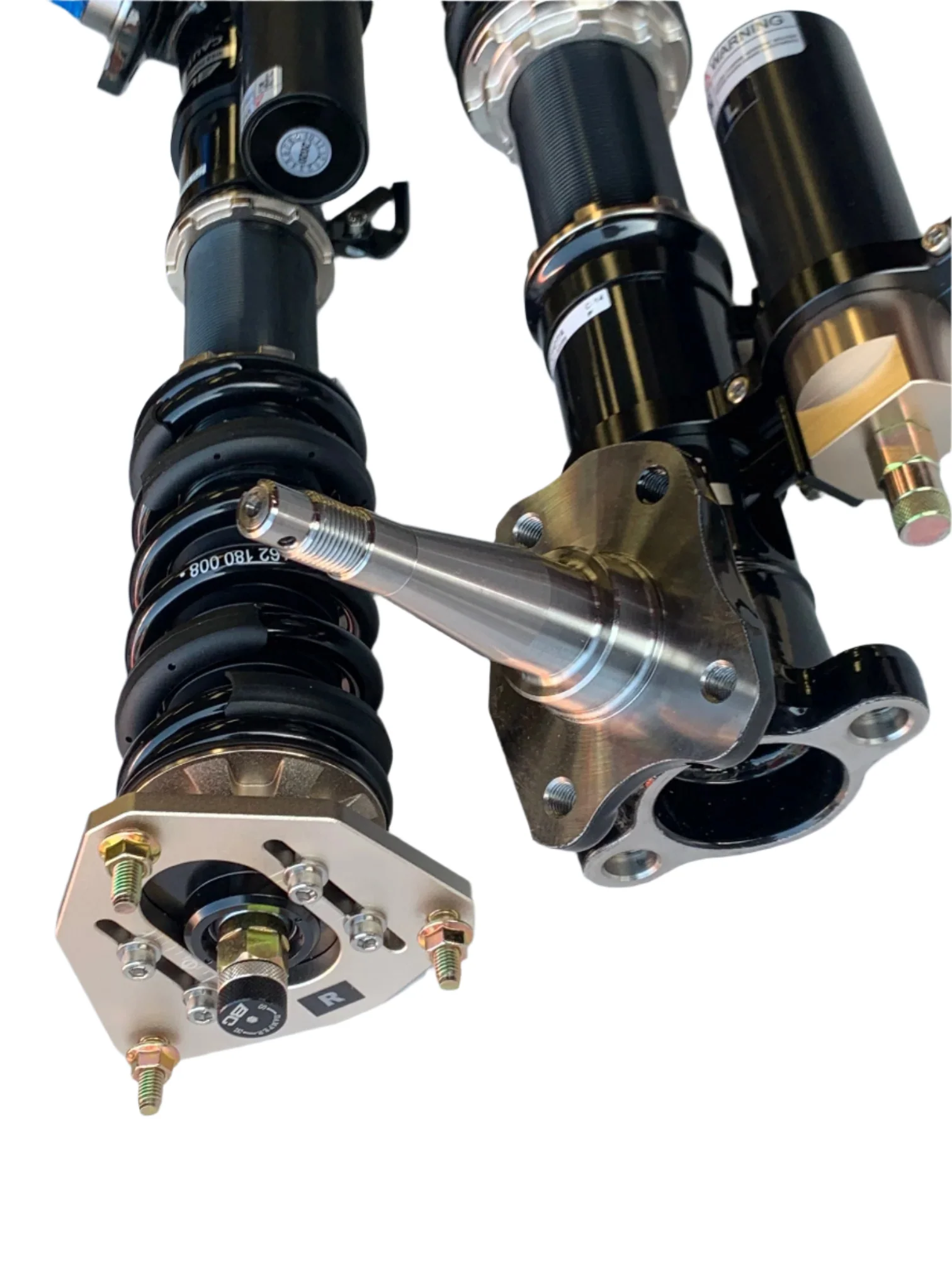 FRONT PAIR ONLY: BC Racing AE86 ER Series Coilover Double Adjustable - Image 6