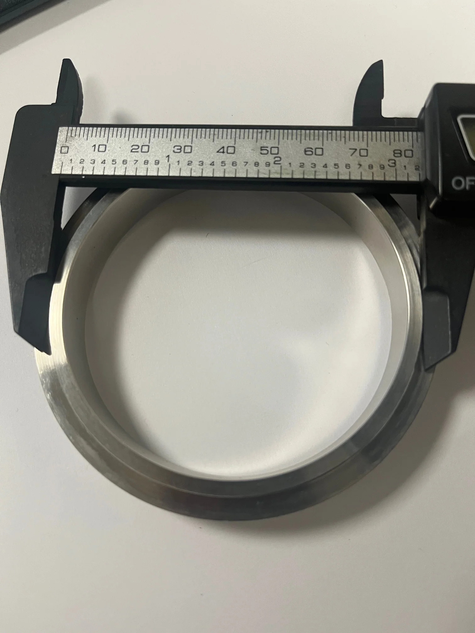 Garrett G25 / G30 / G35 / GT(X)30 / GT(X)35 turbine housing V Band outlet flange 81mm - Image 2