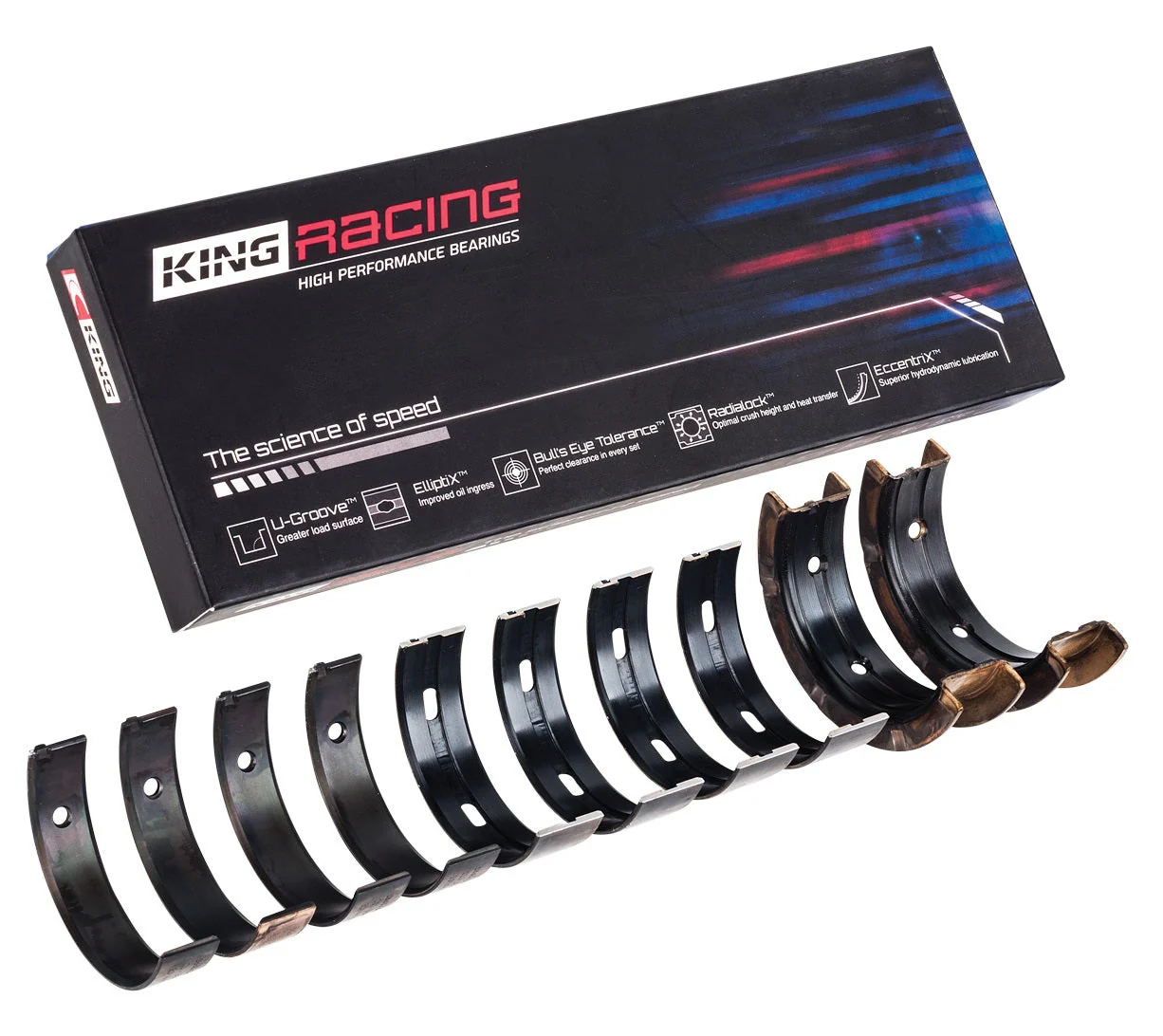 King Main Bearing Shell BMW M20, M50 2.0L, 2.5L, 2.7L