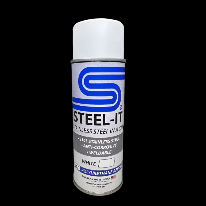 Steel It Aerosol WHITE