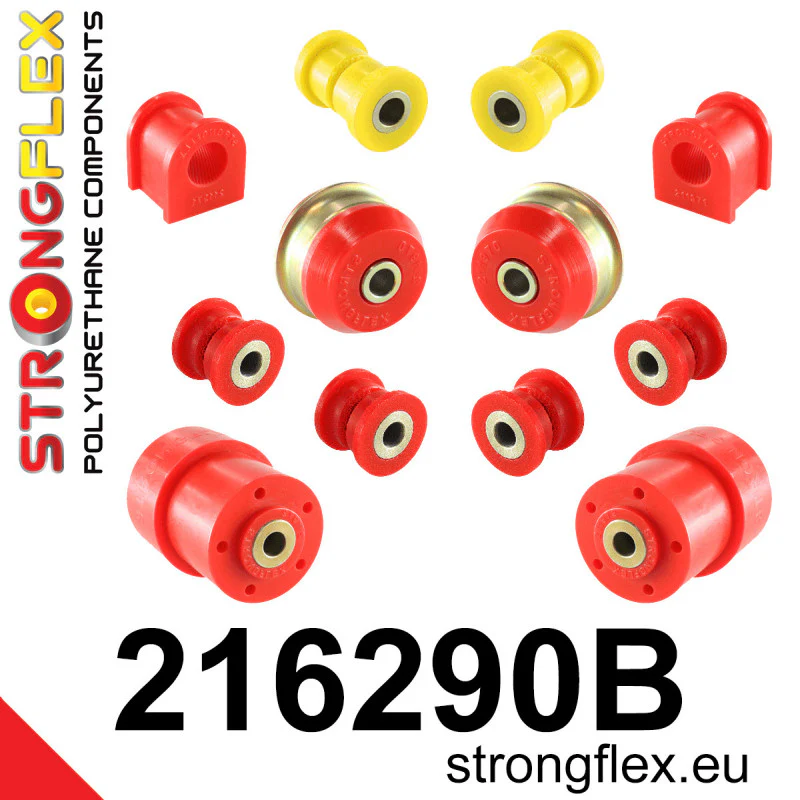 Strongflex full suspension bush kit Corolla E12