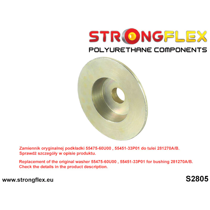 Subframe bush washer set for Nissan Silvia/Skyline/300ZX