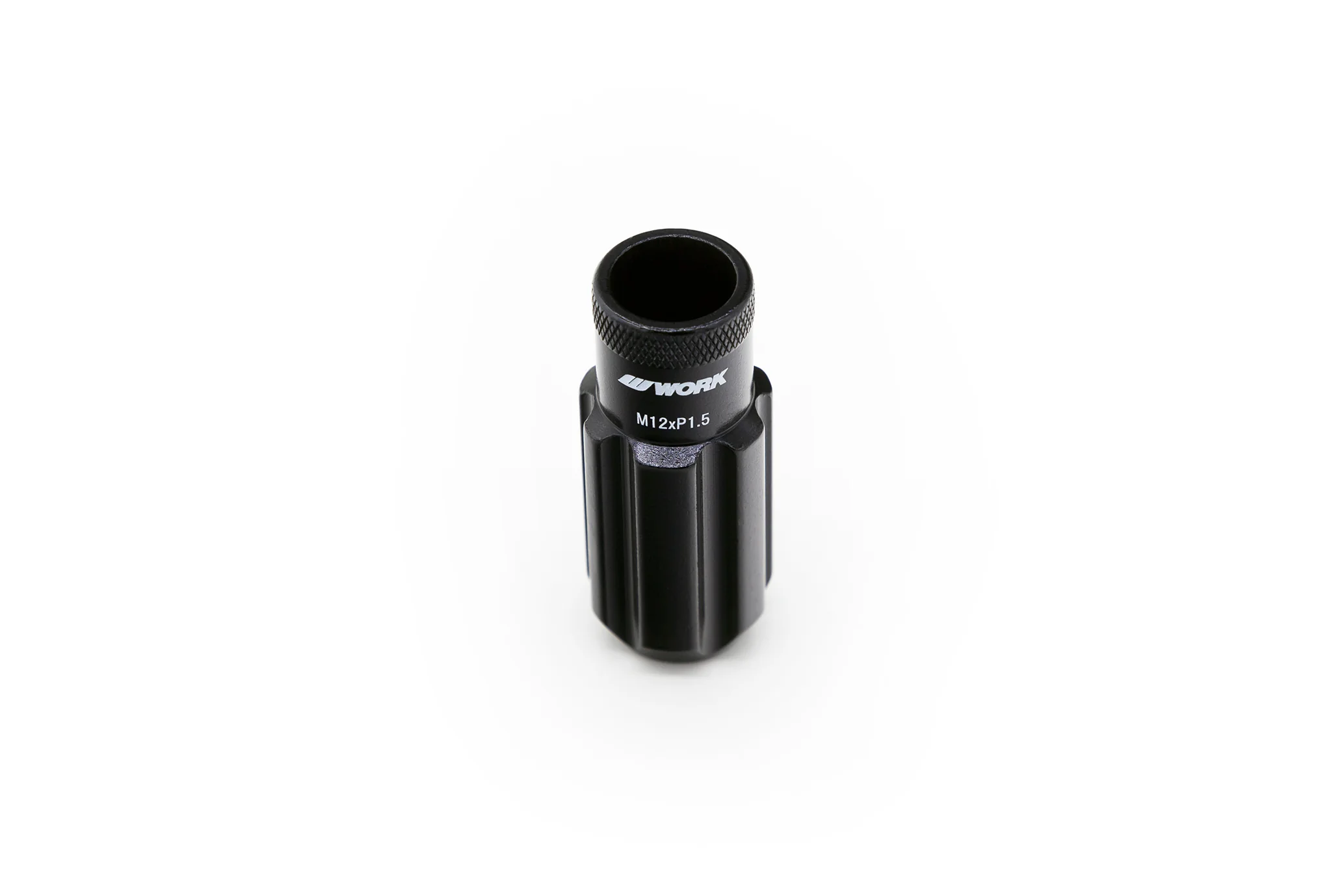 Work Wheels Japan M12x1.5 Aluminium Locking Wheel Nuts Set Racing Nut Black - Image 2